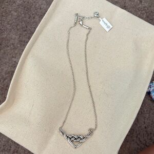Brighton Silver Celtic Knot Necklace